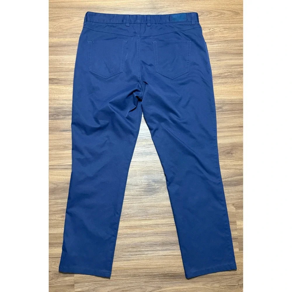 Peter Millar EB66 Performance Five-Pocket Pants Navy Blue Sz 36/30 (ME0EB66FB)
